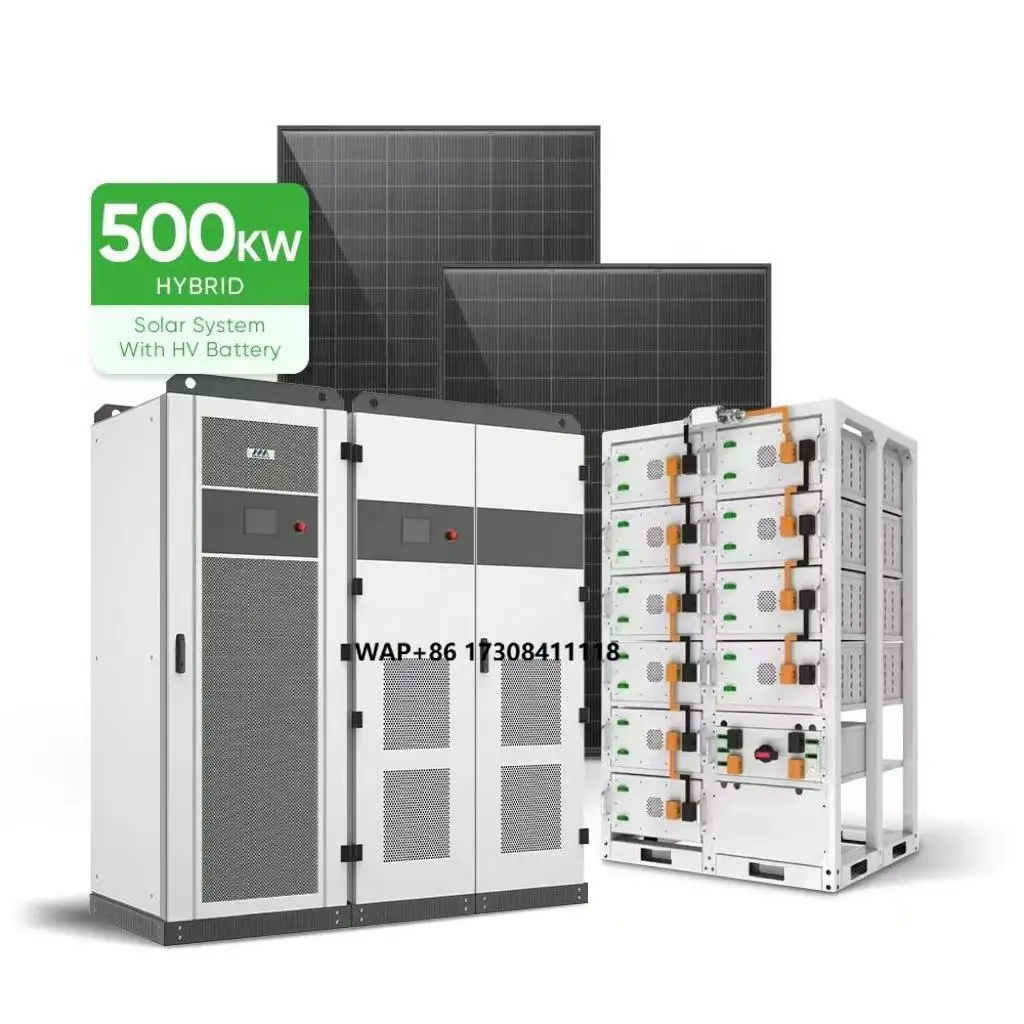 Solar Energy Storage System 30kw 10kw Hybrid Commercial ESS All in One Solar Power Energy Storage System