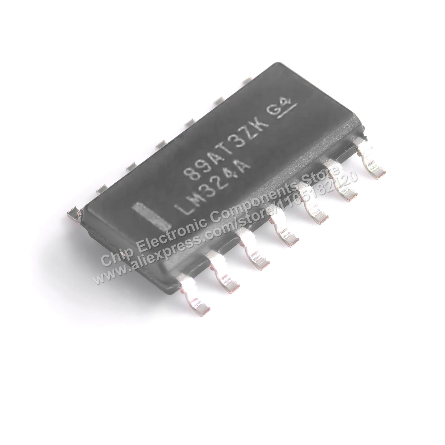 （10 PCS）Original IC LM324ADR LM324A Marking Quad Operational Amplifier Chip SOIC-14