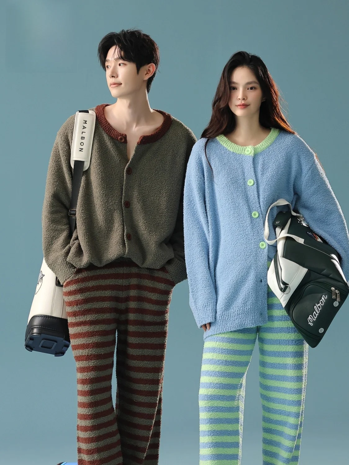 pyjama-en-flanelle-pour-couples-corail-fce-vetements-de-maison-pour-hommes-cardigan-ouvert-raye-peut-etre-porte-a-l'exterieur-en-hiver