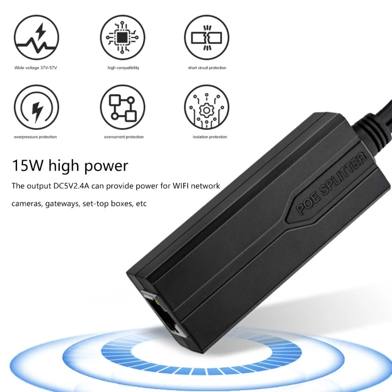 Efisiensi Konversi Energi POE Splitter PoE Separator Untuk Gadget Tegangan Rendah