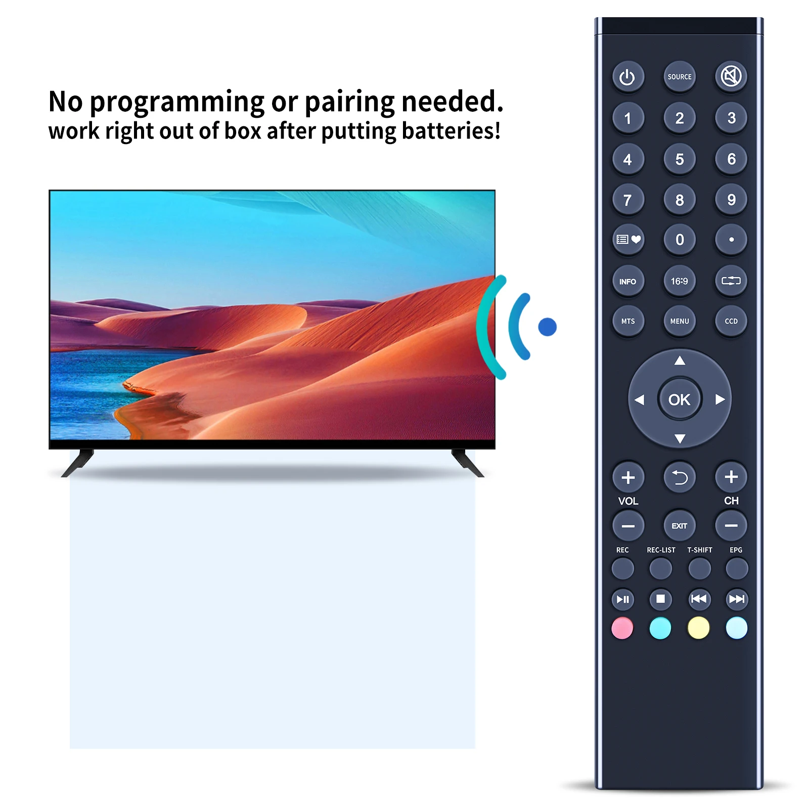 Télécommande pour Onn LGR24G5C-UT tv