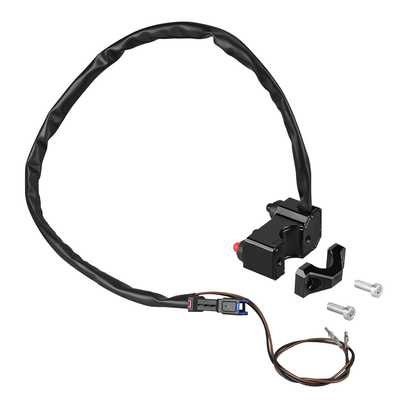 NICECNC Start- und Abstummschalter & Scheinwerferschalter für GasGas EC 300 EC 250 2024-2027, EC 250F EXF 350, für KTM EXC 300, Husqvarna TE300 – Detail 10