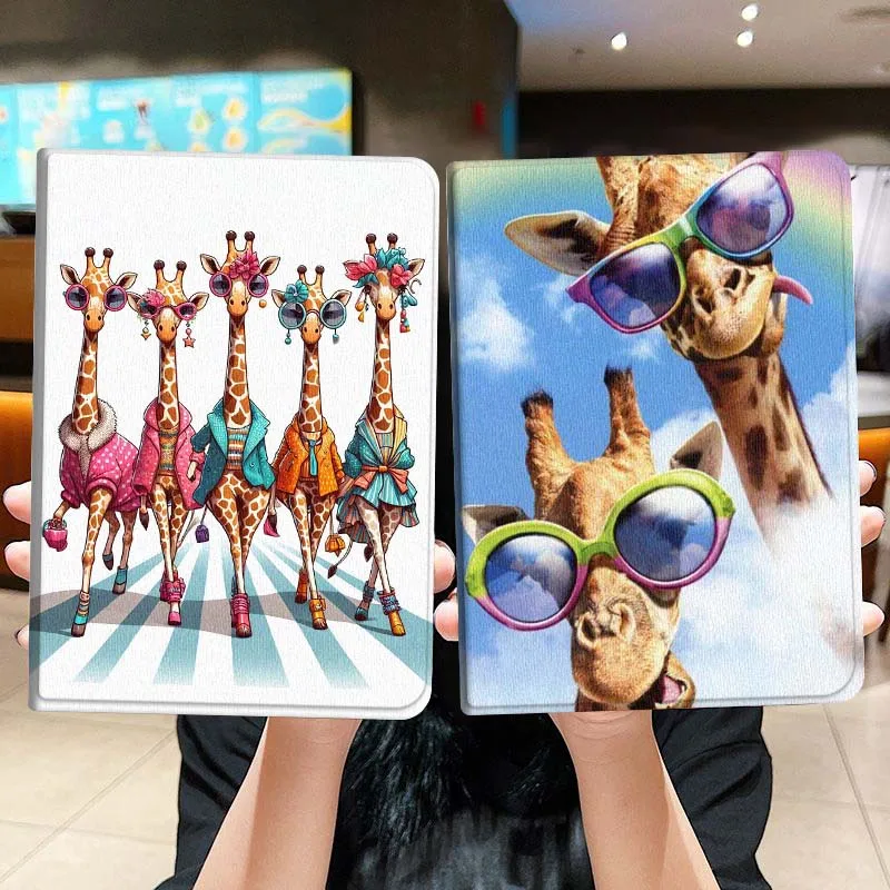 

Giraffe Goose Popular For Honor Pad 8 V8 9 GT MagicPad 13 3 2 Tab MatePad Pro Air 12 X 12.6 Foldable Tablet Case Gift