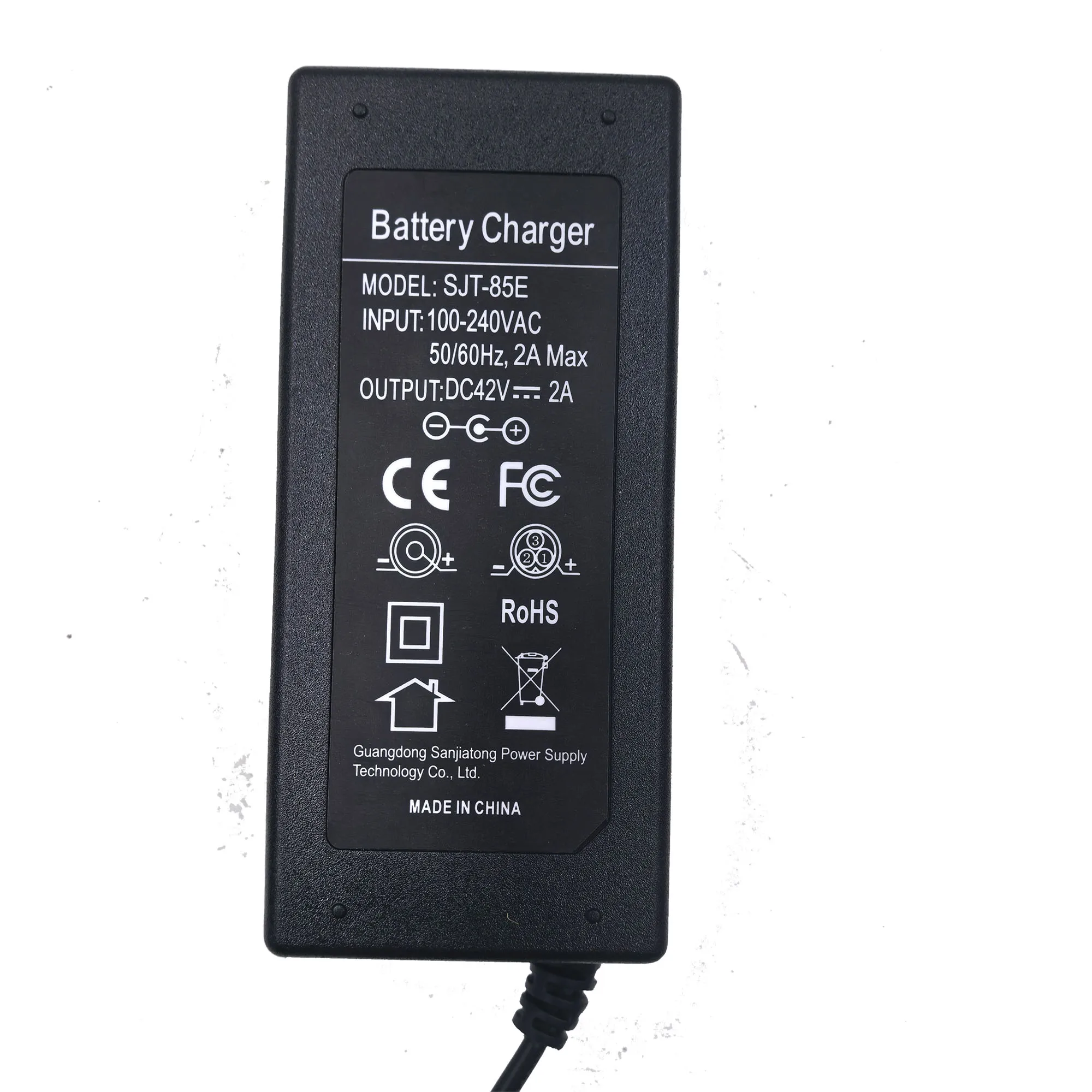 36V 2A Electric Bike battery charger  42V 2A Charger  Lithium Li-ion Li-poly Charger For 10Series 36V Scooter ebike