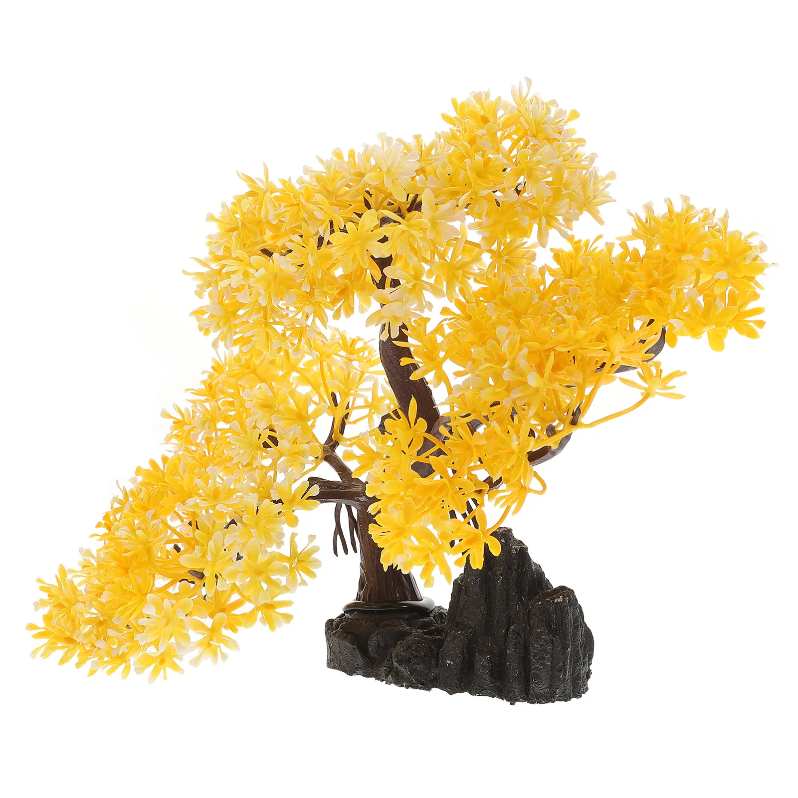 

Aquarium Plant Decoration Realistic Design Fine Workmanship Fish Tank Plants Plastic Safe Use No Odor Terrarium Accessories Pet