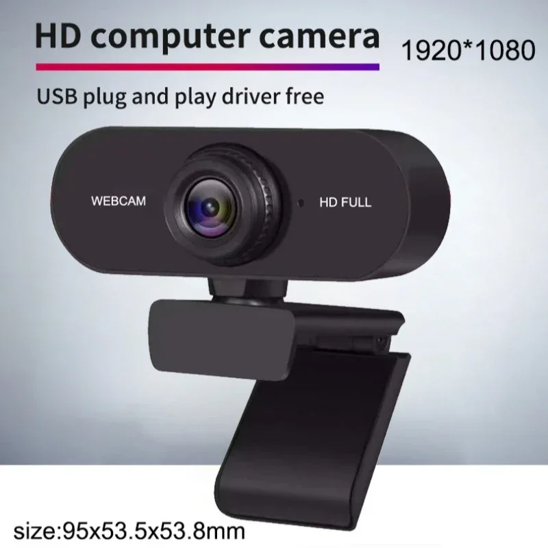 HD 1080P Network Computer with Microphone Camera, Conference Student Classroom Camera, Video Network Work Camera Equipment