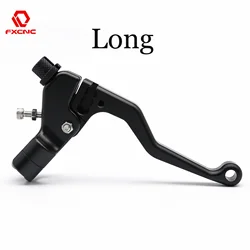 NEW Long Type Stunt Clutch Lever Easy Pull Cable System Universal Fit For Motorcycles Motorbike Dirt Bike Sport Street Bikes