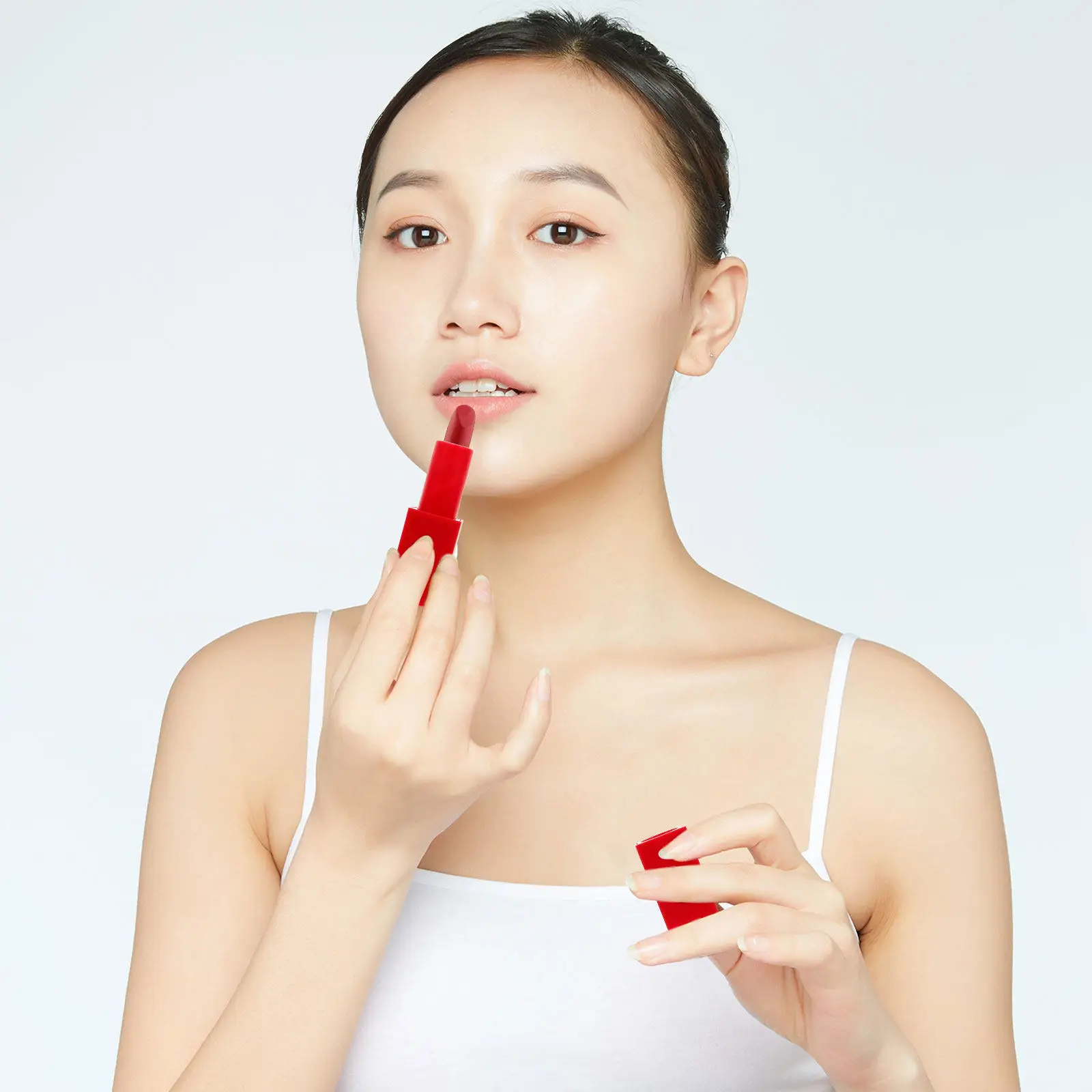 5 Stuks Lipstick Tube Hoogwaardige ABS DIY Lipstick Container Hervulbare Magneet Lippenbalsem Buis Lege Herbruikbare Schoonheid Cosmetica Gereedschap