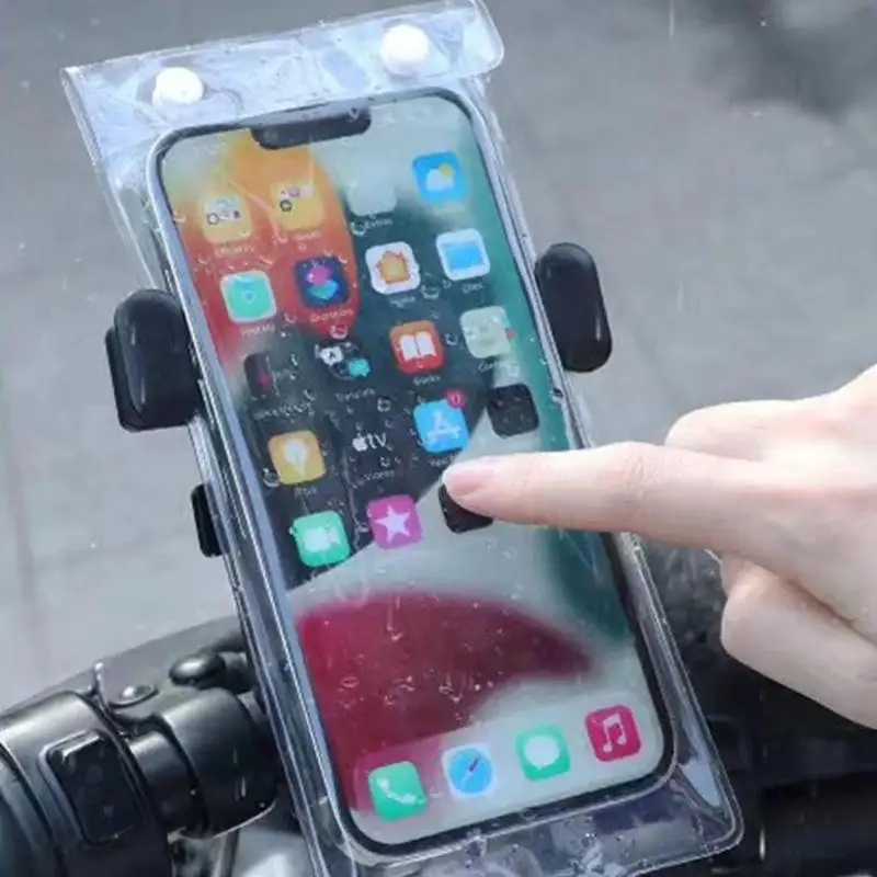 New 5/10Pcs Thickened Transparent Phone Bag Waterproof & Dustproof Pouch Universal Mobile Phone Multifunctional Storage Bags