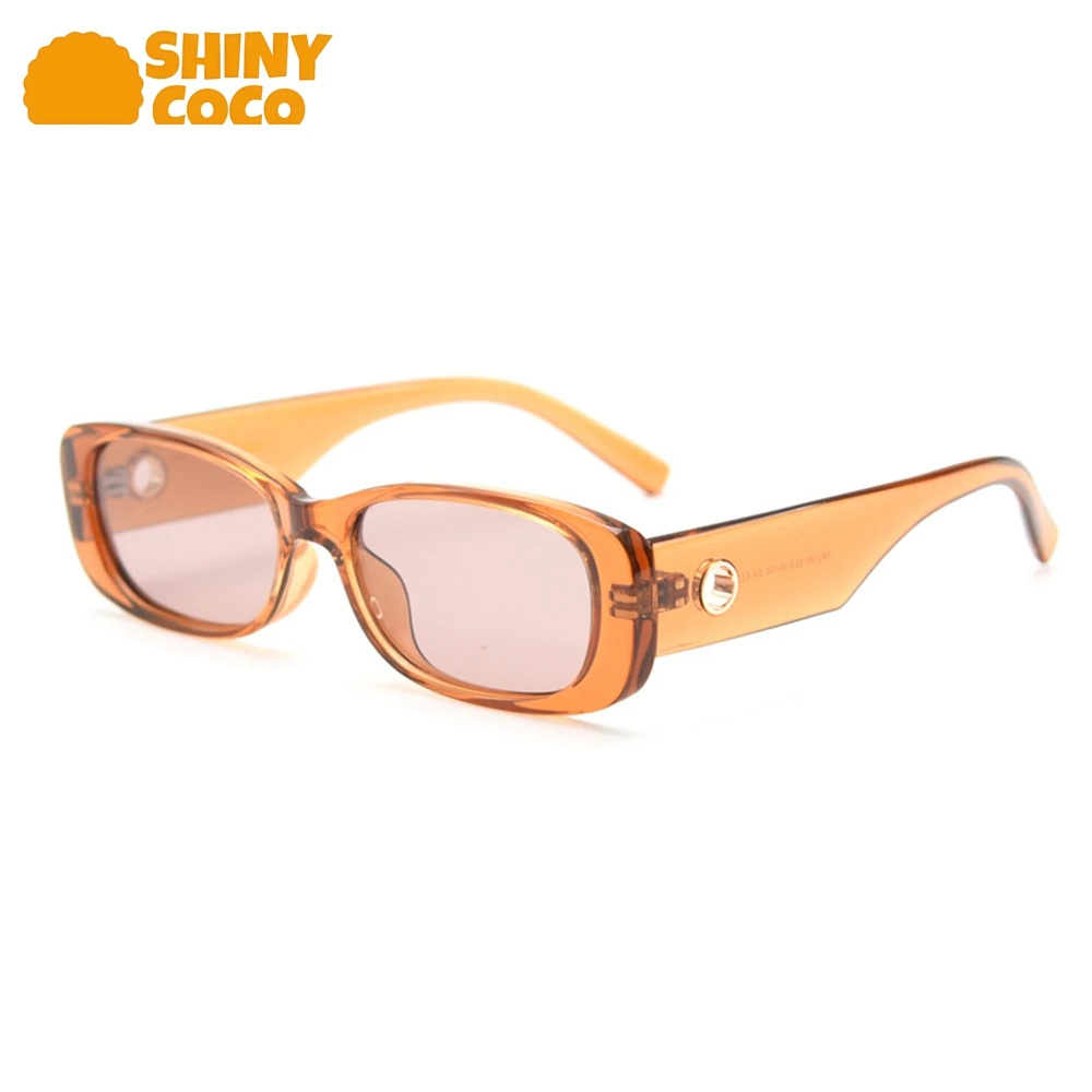 

ShinyCoCo Luxury Brand European And American Personalized Small Sized Polarized Sunglasses Trendy Tr90 Narrow Framed Sunglasses