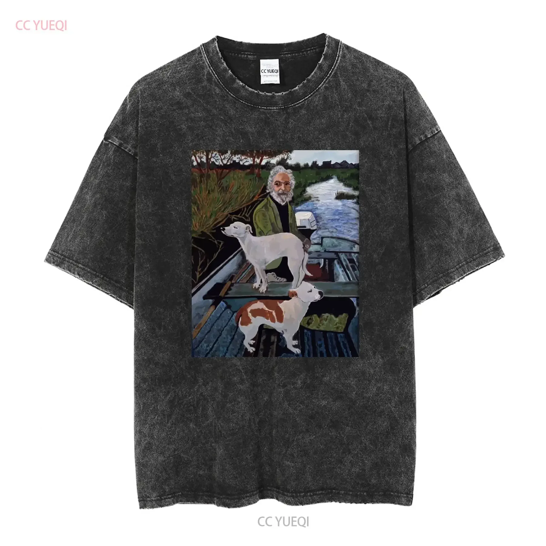 Goodfellas Dog Classic T Shirt vintage Washed fashion Breathable Stretched Slightly Unisex designer clothes Soft