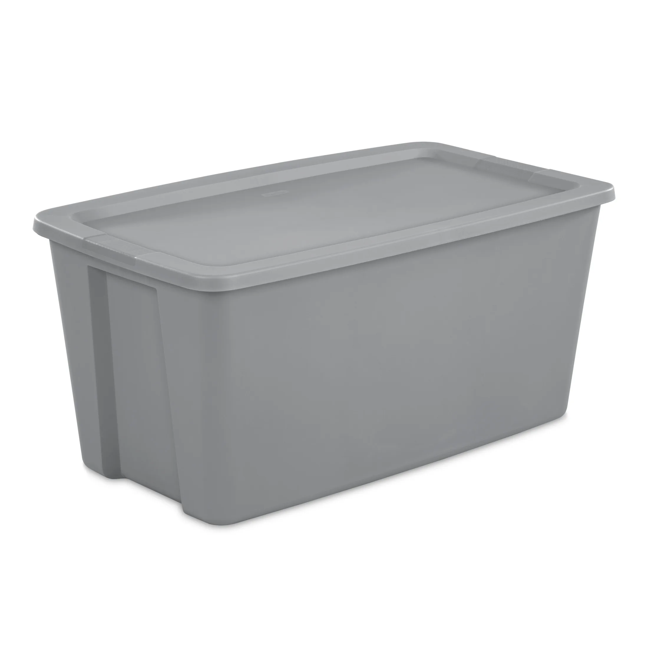 

Extra Large Storage Bin, 50 Gallon Durable Plastic Storage Tote with Snap-On Lid, Gray