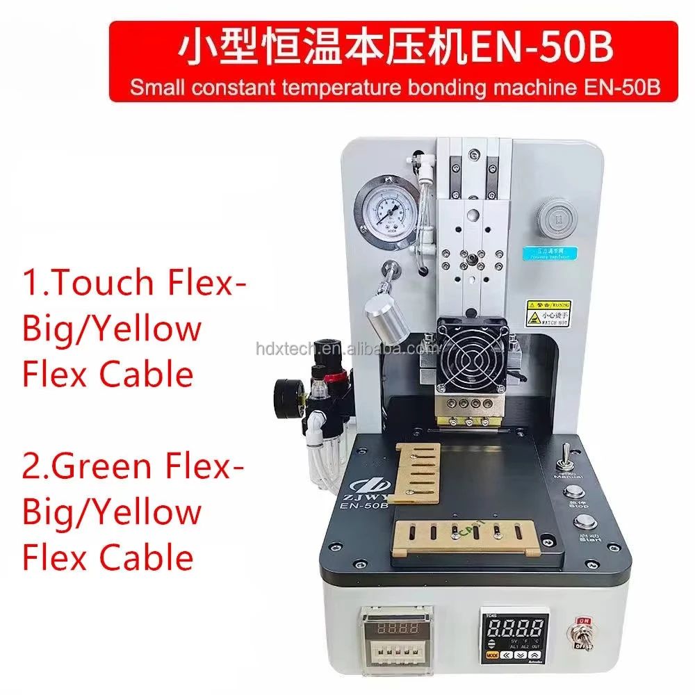 EN-50B Small Constant Temperature COF Bonding Machine LCD Repairing Touch Flex Cable Bonding for Mobile Phone view 2