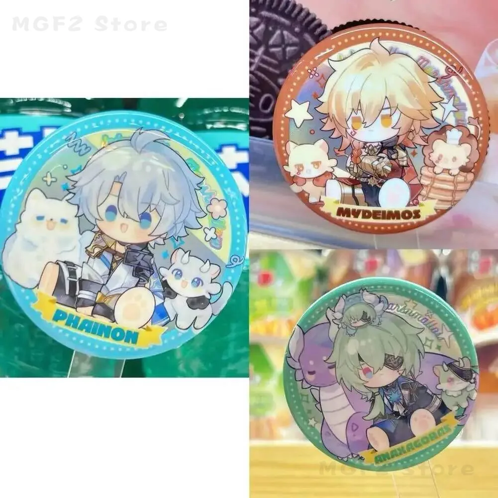 

Star Honkai: Rail Phainon Mydei Anaxa Cute Badge Jacket Jeans Lapel Pin Collection Gift Accessorie Exquisite Brooch Pendant Hon