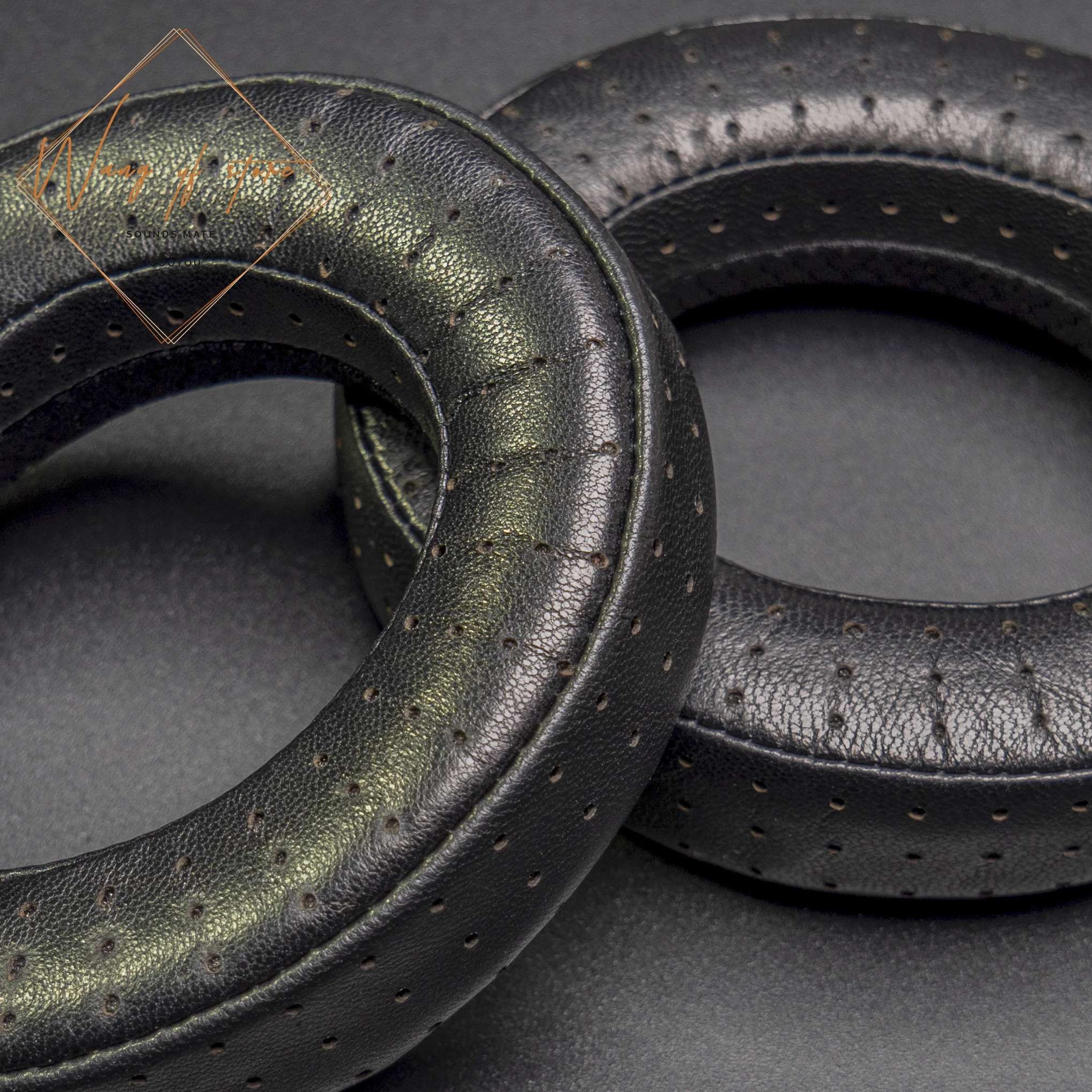 Coussinets d'oreille en peau de mouton fenestrée, coussin en mousse pour casque Focal Clear Elear Elegia Elex Stellia Utopia, coussin en cuir véritable Lambski