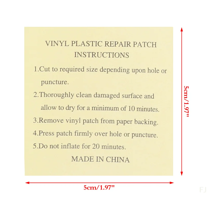 [YU]10Pcs Inflatables Pool Repair Patch Clear Puncture Tape Kits Airbed Patches