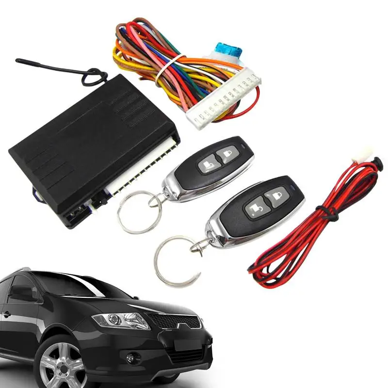 Keyless Entry Car Kit Remote Start System Kits For Auto Automobile Keyless Entry System For Central Door Lock 12V Manual