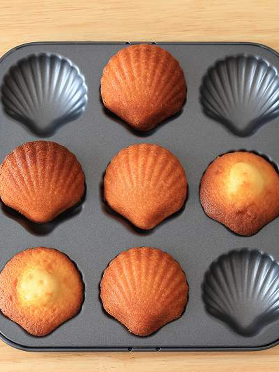 Cotta 9pcs  Baking Tray Bread Pastry Oven Baking Tools Carbon Steel Cake Mould Kitchen Cooking Utensils