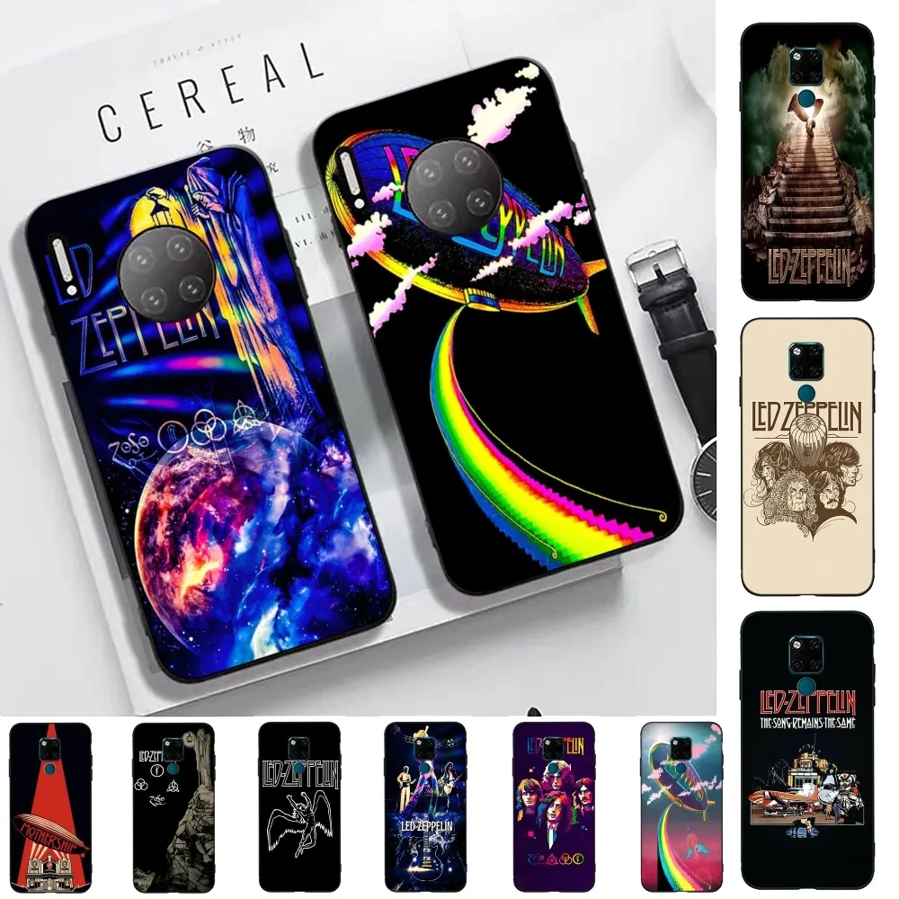 L-Led Band Z-Zeppelin Phone Case For Huawei Mate 10 20 30 40 50 Lite Pro Nova 3 3i 5 6 SE 7 Pro 7SE