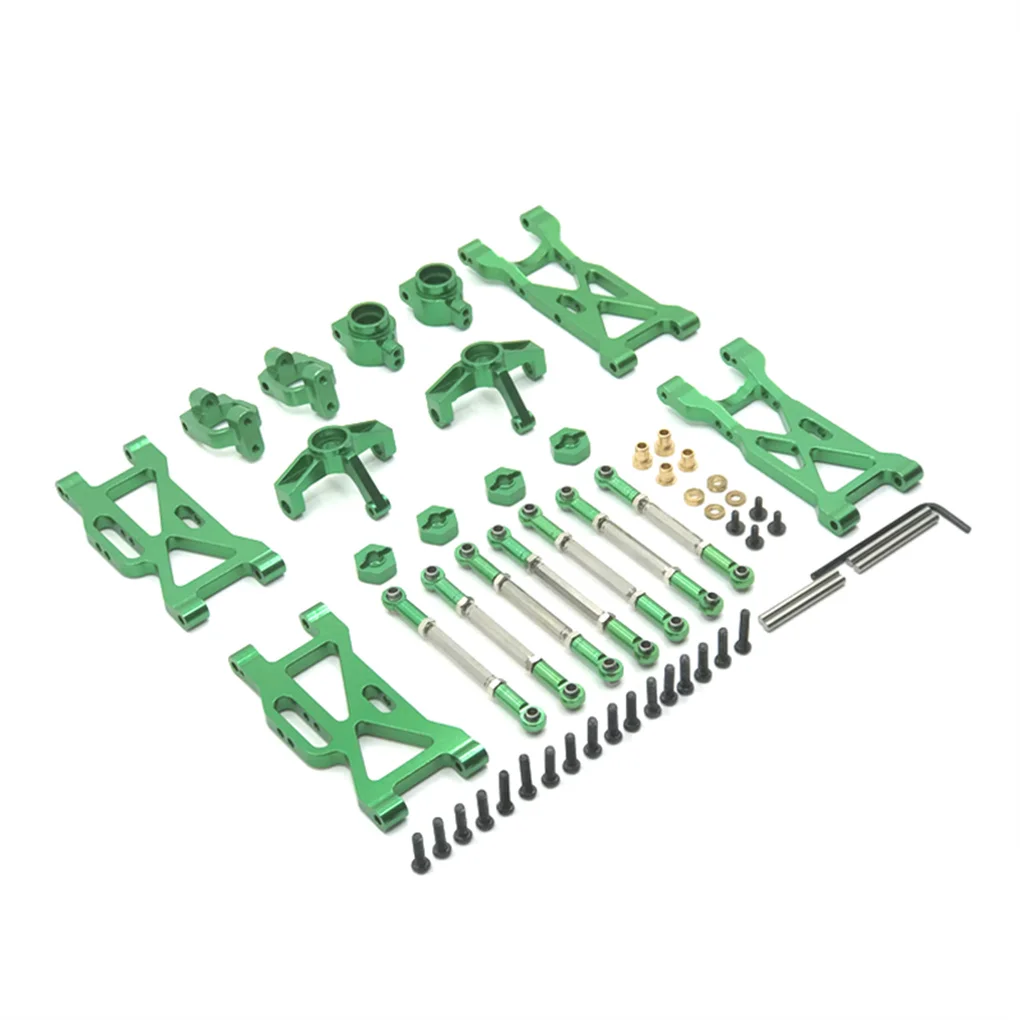 Metal Swing Arm Kit Axis Seat Steering Cup 1:10 Crawler Remote Control Upgrade Spare Modified Part Replacement for 104001