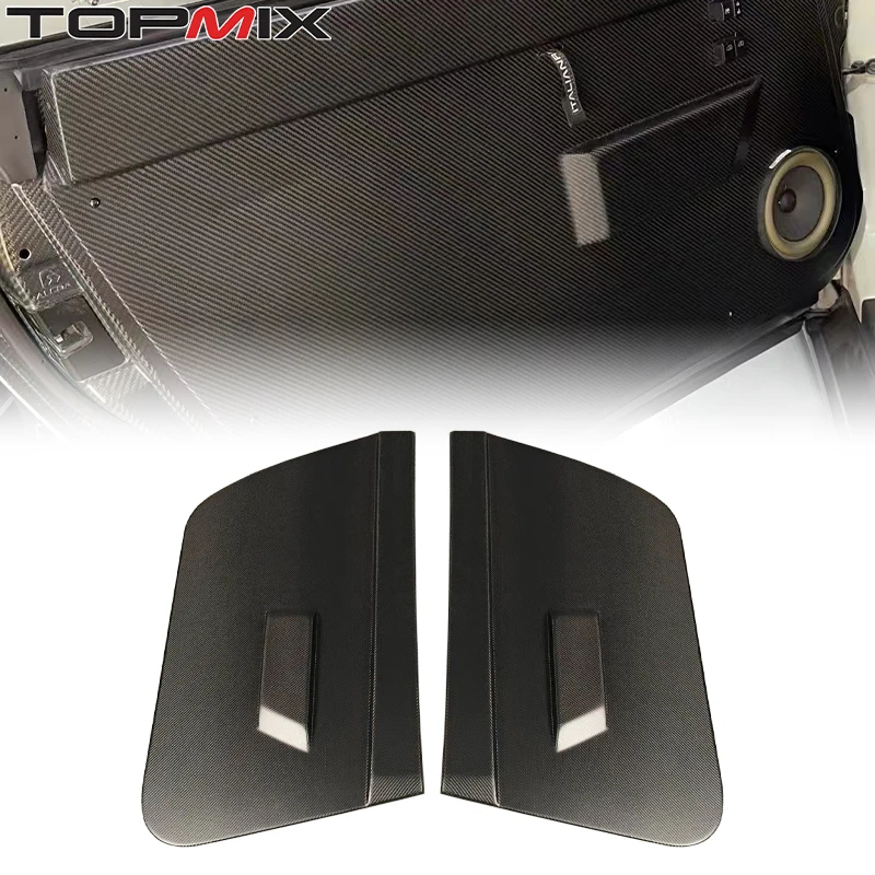 

For Nissan GT-R R35 (2007) Racing-Style Carbon Fiber Inner Door Panel (Lightweight Interior Trim, High-Quality, New Condition)