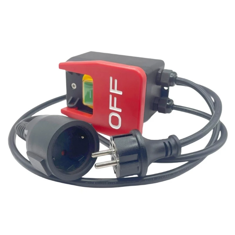 for KJD17B Electromagnetic Switches Push Button Control Switches European Standard Solenoid Switches for Household Devices