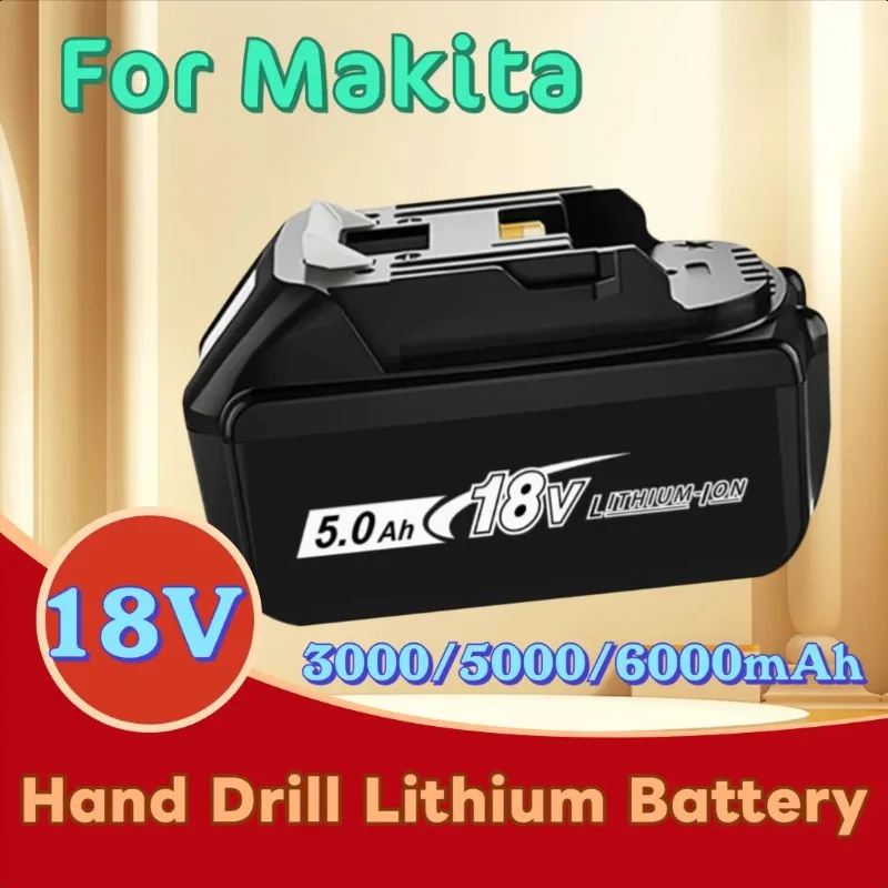 

18V BL1850 BL1840B for Makita Electric Screwdriver Angle Grinder Hand Drill Lithium Battery