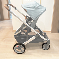 Uppababy Cruz V2 Stroller Wheel Tire Each For Pushchair Front Or Rear Wheel Tyre PU Tubeless DIY Baby Buggy Replace Accessories