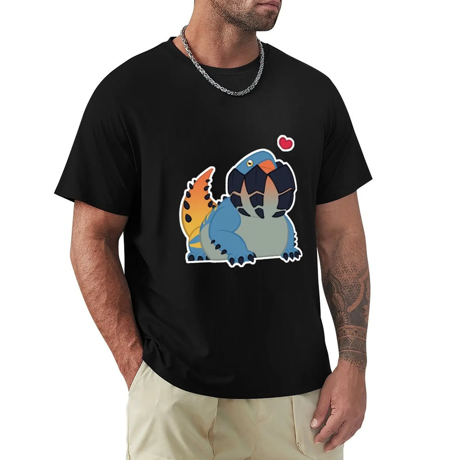 

Monster Hunter Dodogama T-Shirt Personalized t-shirt oversizeds funny shirt cotton fitted t shirts for men