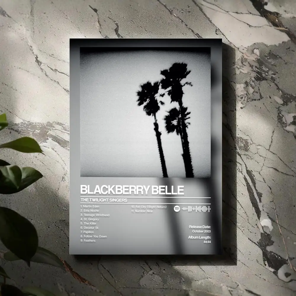 

Blackberry Belle The Twilight Singers Poster Prints Canvas Painting Wall Art Picture Living Room Home Decor Music Album Cover