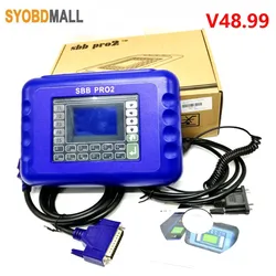 New V48.99 SBB PRO2 Supports PIN Code Service for Nissan/HYUNDAI /KIA/VAG Cars No Tokens SBB 48.99 Auto Key Programmer Maker