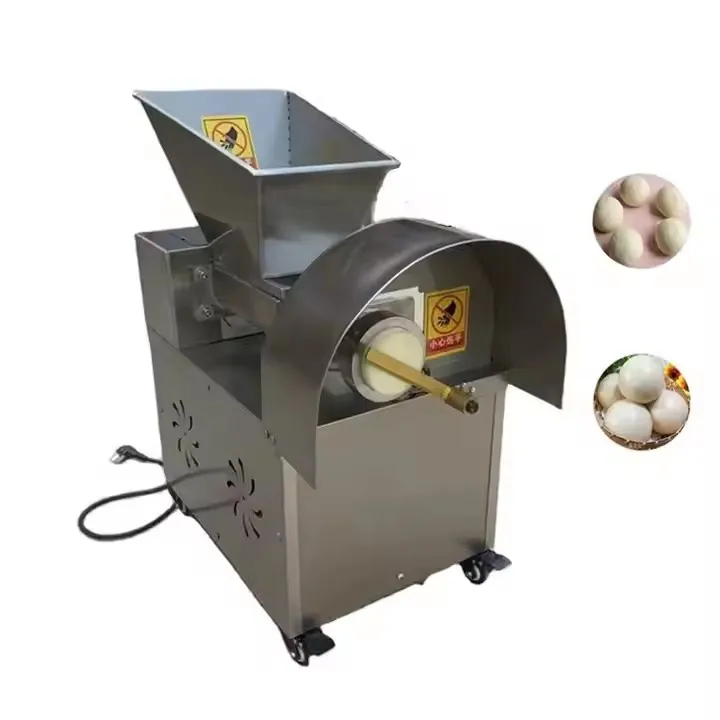 Fully Automatic Pizza Dough Cutter and Rounder Commercial Bread Dough Ball Cutting Machine Cookie Dough Divider Rounder Machine