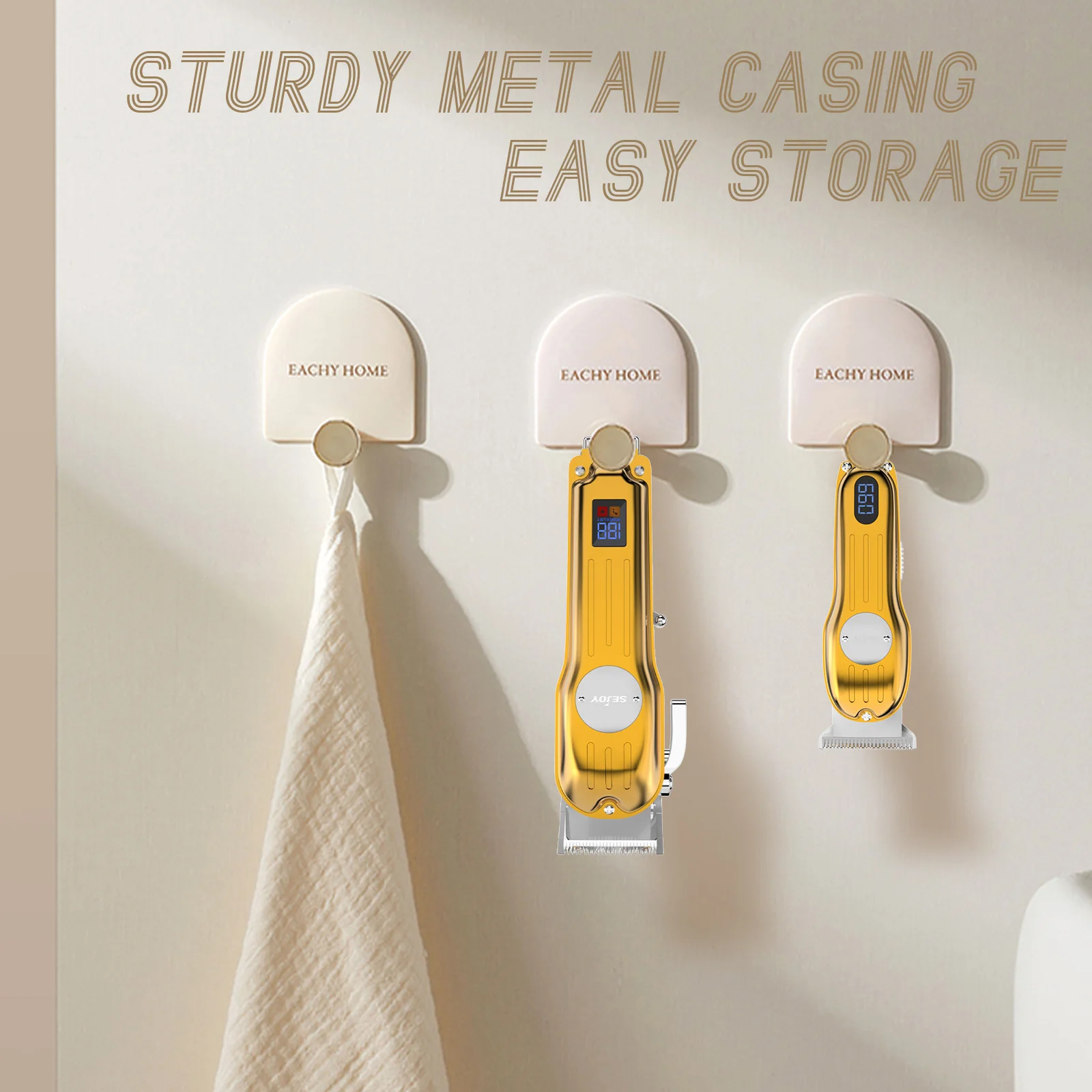 Sejoy Professional Combo Kits Hair Clipper Electric Hair Trimmer kits For Men Rechargeable Cordless Haircut Machine for Barber