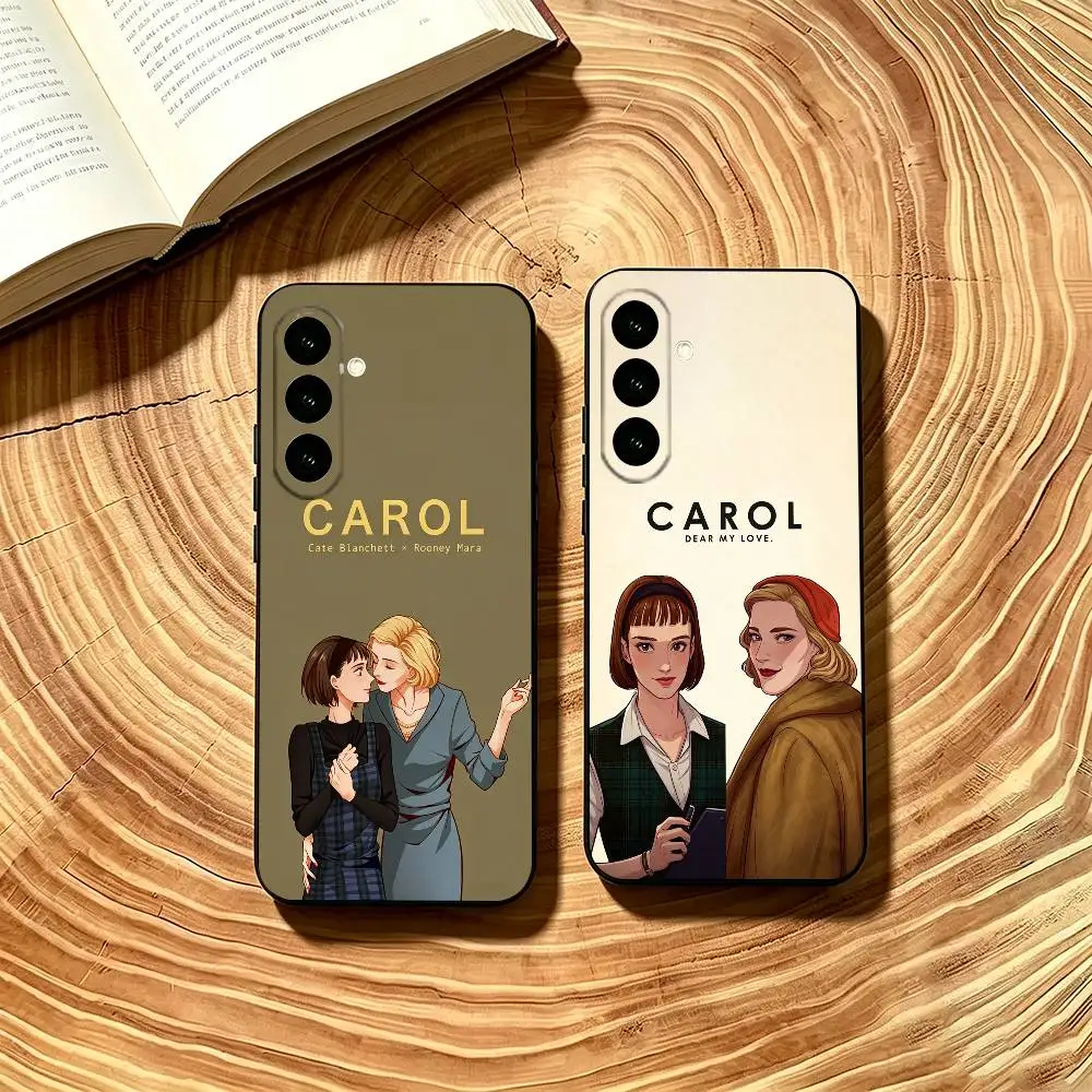 Romance Film C-Carol Phone Case For Samsung Galaxy A73,A72,A71,A70,A53,A52,A51,Soft Black Cover