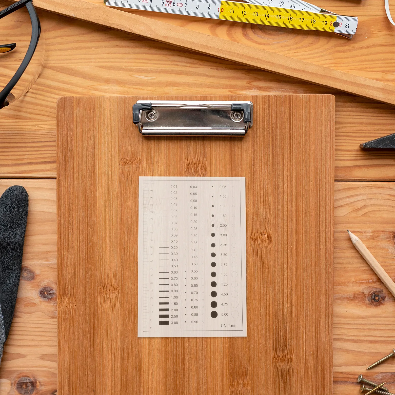 كشف العيوب فيلم حاكم عالية الدقة عرض الخط عيب أداة قياس الصفر الكراك أداة محمولة #4