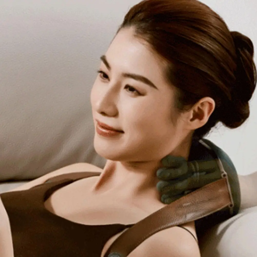 Shoulder and Neck Massager Bionic Kneading Technology Simulates Manual Massage Deeply Relaxing Relieving Fatigue Stiffness