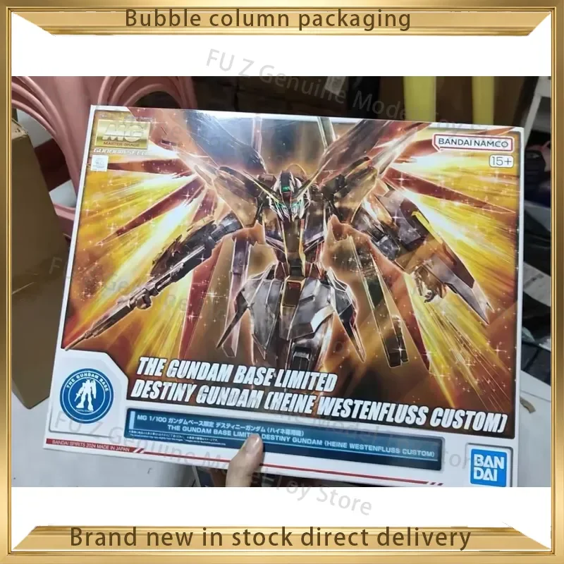 In Stock Genuine BANDAI MG 1/100 Kidou Senshi Gundam SEED Destiny Gunpla Anime Action Figure Assembly Model Toys for Gundam