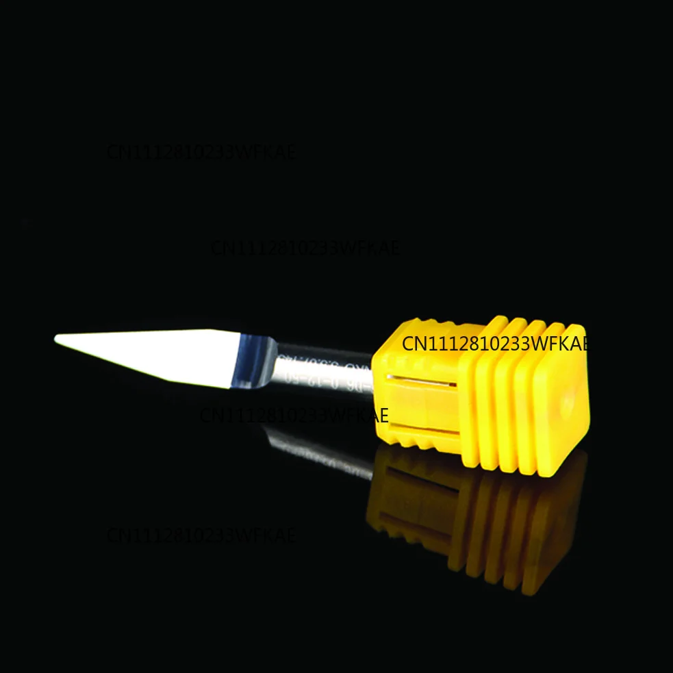 2PC 4mm Flat bottom Engraving Bits Precision grinding V Shape Carbide PCB milling Cutter CNC Router bit Machine Accessories