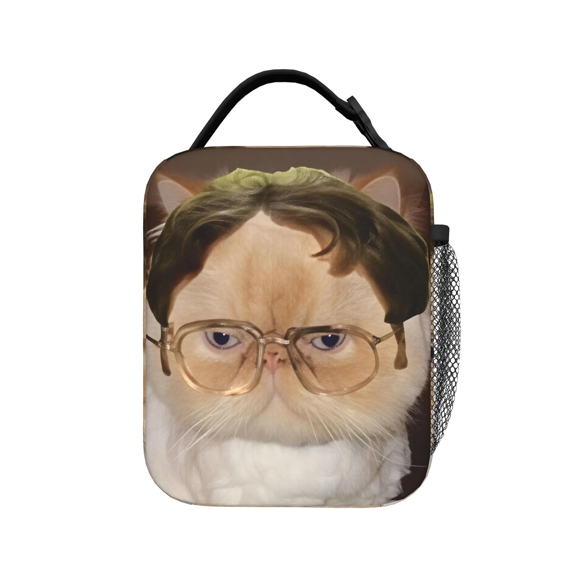 

The Office Dwight Schrute Lunch Bag For Girls Print Lunch Box Outdoor Picnic Cooler Bag Portable Insulated Thermal Lunch Bags