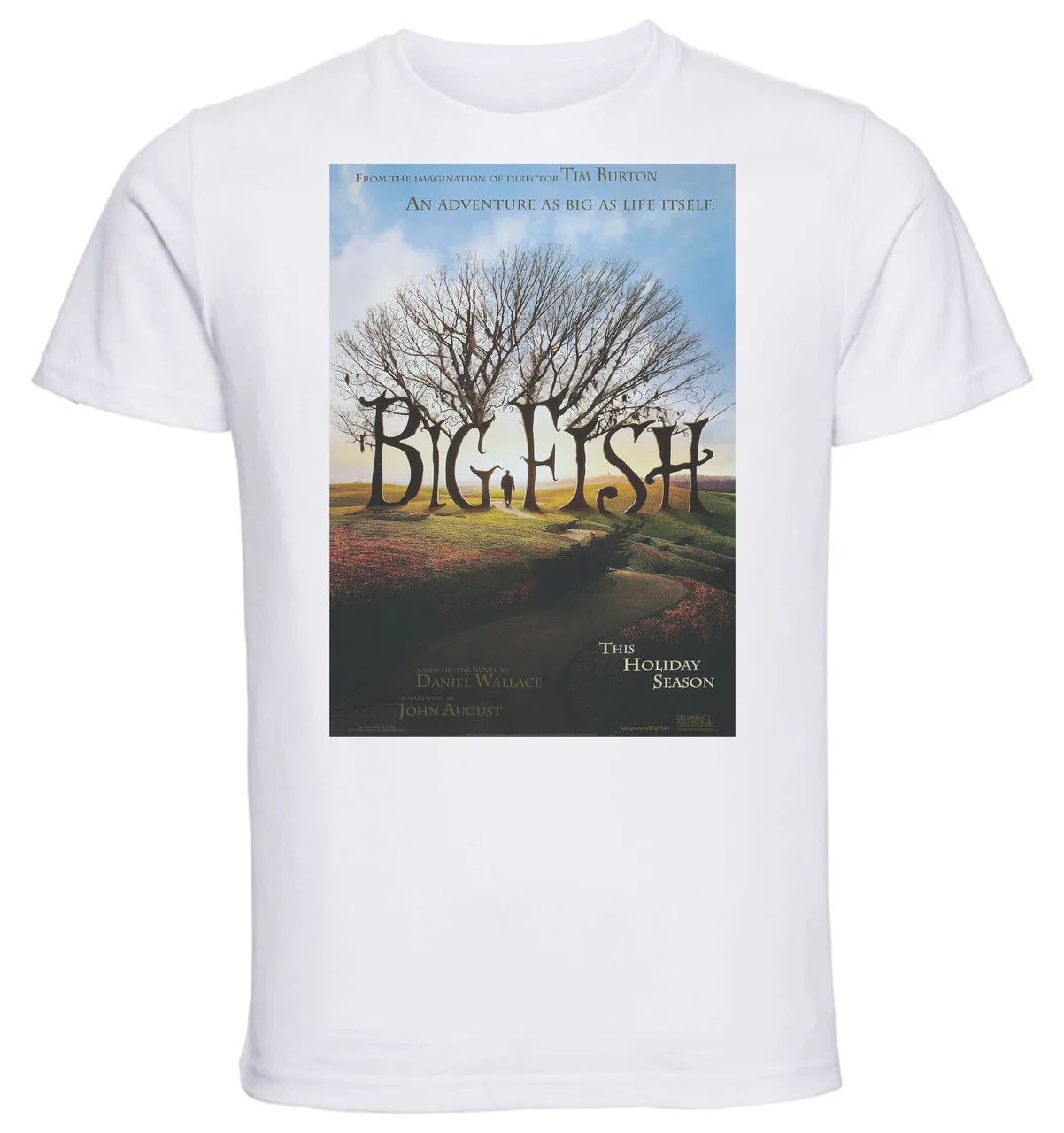 T-shirt Unisex - White - Playbill Film - Big Fish