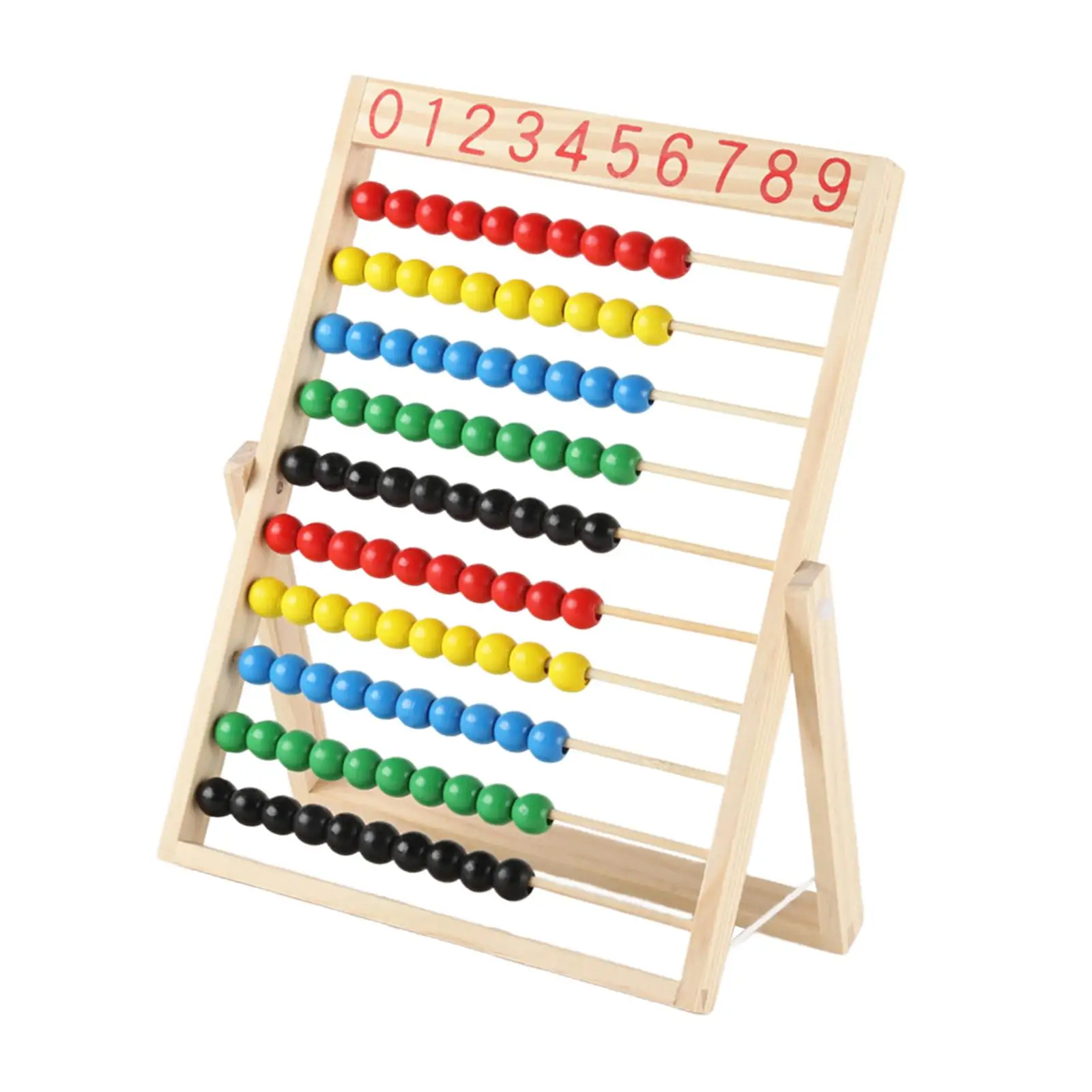 Counting Frame Early Math Skills Classic Wooden Abacus Counting Abacus Toy for