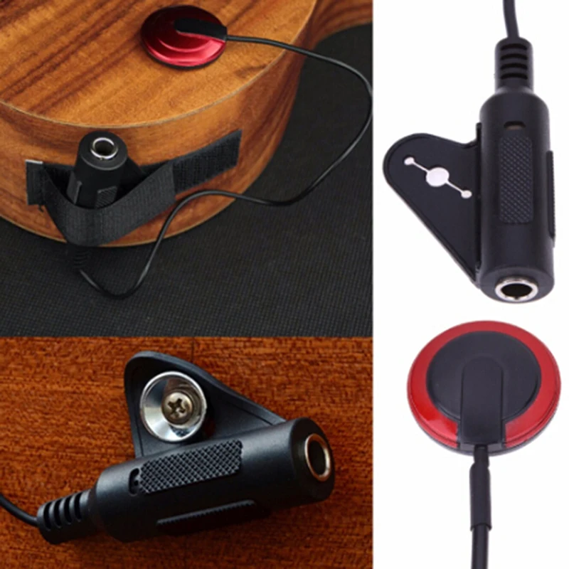 

Professional piezo contact microphone pickup for guitar