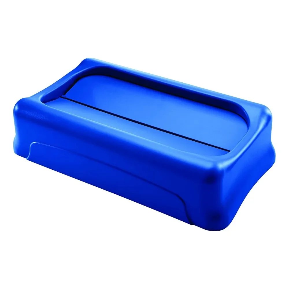 

Slim Jim Trash Can Swing Lid, Blue, Plastic, Compatible with 23 Gallon Slim Jim Containers/Garbage Cans