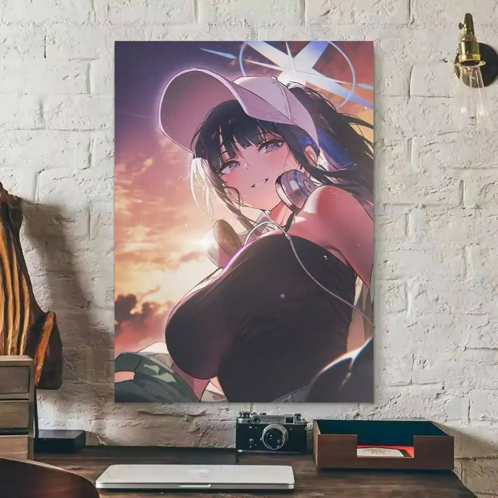 Joumae Saori  Blue Archive  Anime Character Poster HD Print Wall Art Home Decor