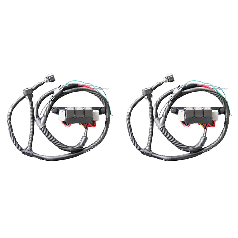 

Hot Selling-2X Retrofit Stand Alone Electric Fan Harness JCTFN2 For Silverado GMC Sierra Tahoe Yukon Chevy,2X Retrofit Stand Alo