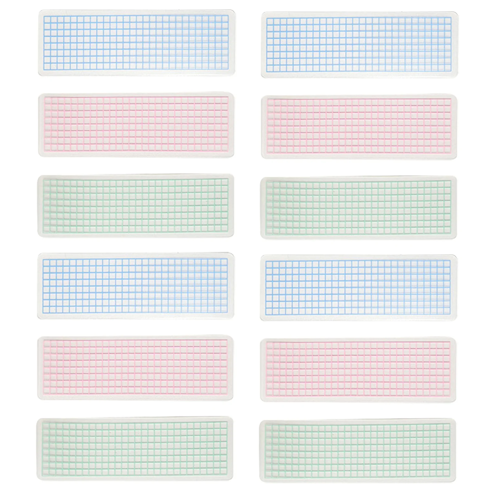 45 قطعة موزعات بطاقات اشي البلاستيكية للمنزل مكتب اللوازم المدرسية لوحات التخزين اشي الشريط المنظم لوحات الشريط الزخرفية