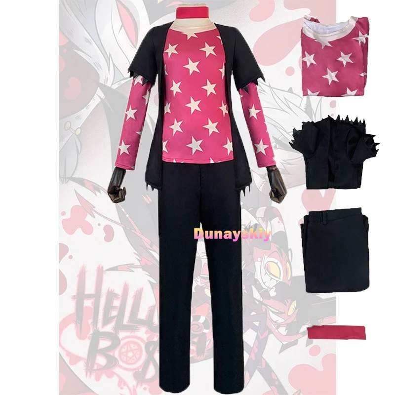 

Hazbin cosplay Hotel Helluva Boss Octavia Cosplay Costume Christmas Halloween Uniform Cosplay Costume Woman MenAny Size