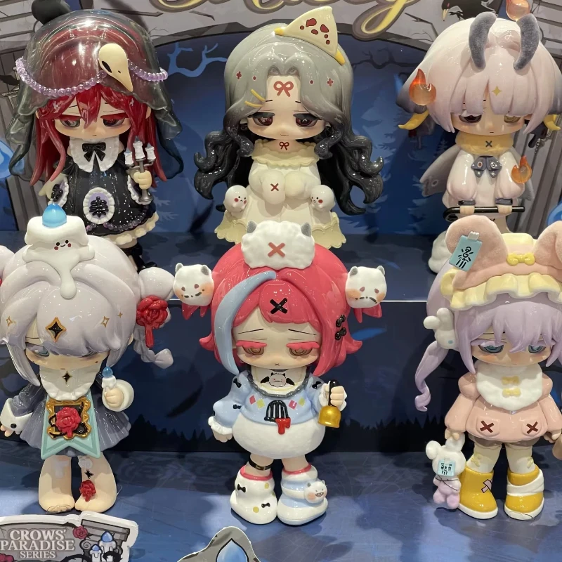 

Коллекционная фигурка Missy Blind Box · Crows Paradise V2, из ПВХ, модная коллекционная кукла, украшение для дома, таинственная коробка для коллекционеров