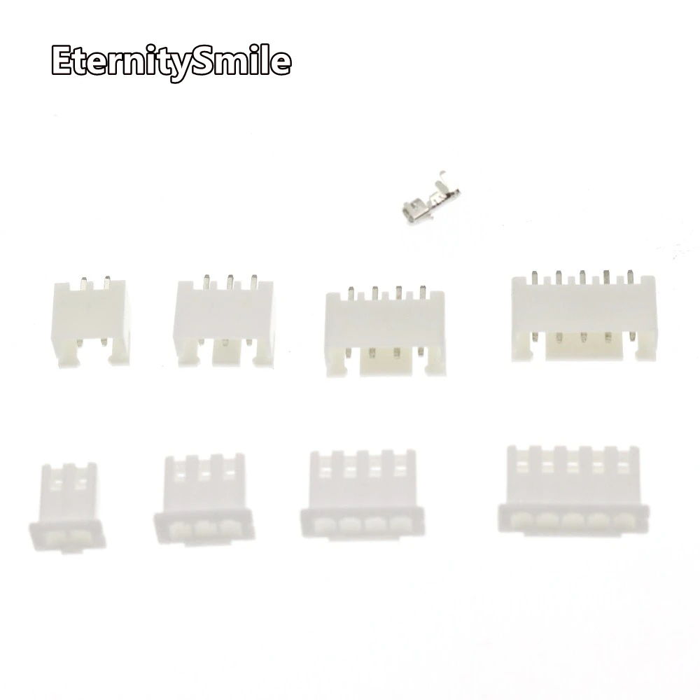 230pcs XH2.54 2p 3p 4p 5 pin 2.54mm Pitch Terminal Kit / Housing / Pin Header JST Connector Wire Adaptor PH Kits for 3D printer