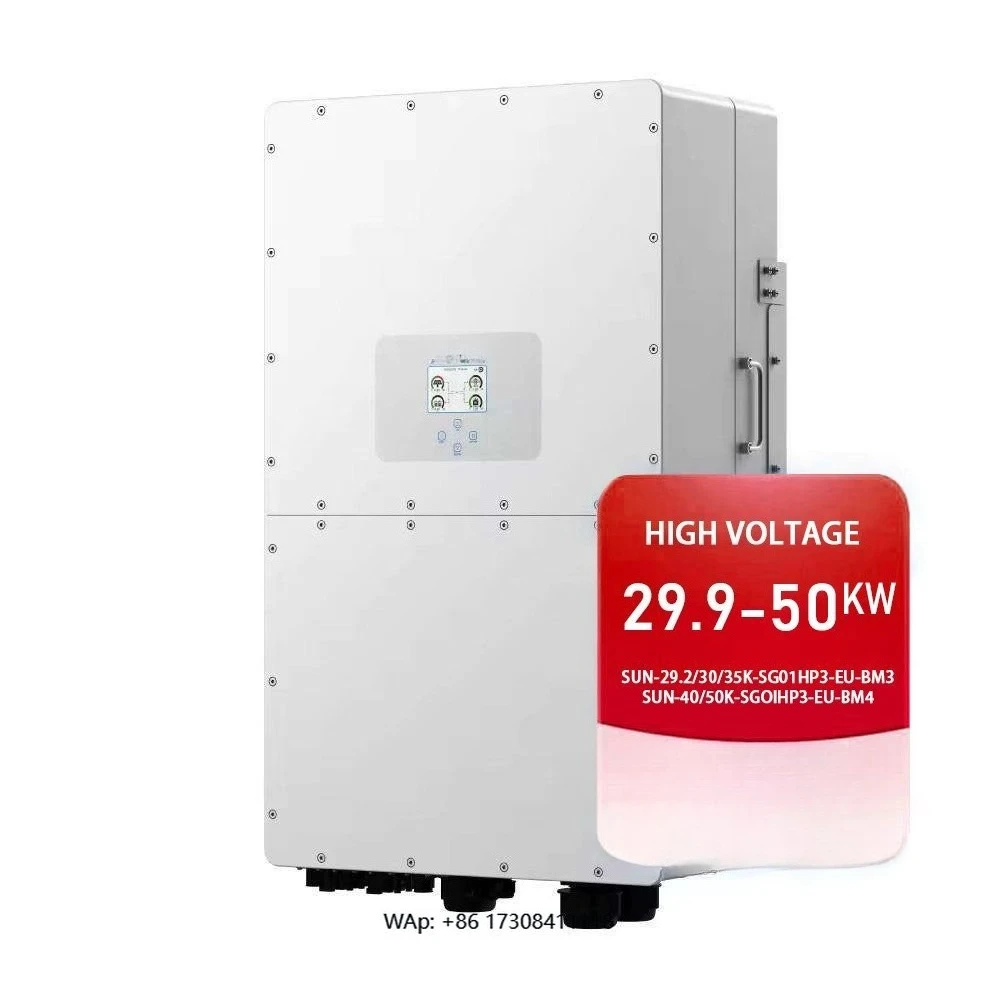 High Voltage Hybrid Inverter 3-pahse 20kw 30kw 40kw 50kw deye Hybrid Inverter Solar Energy System Lithium Battery